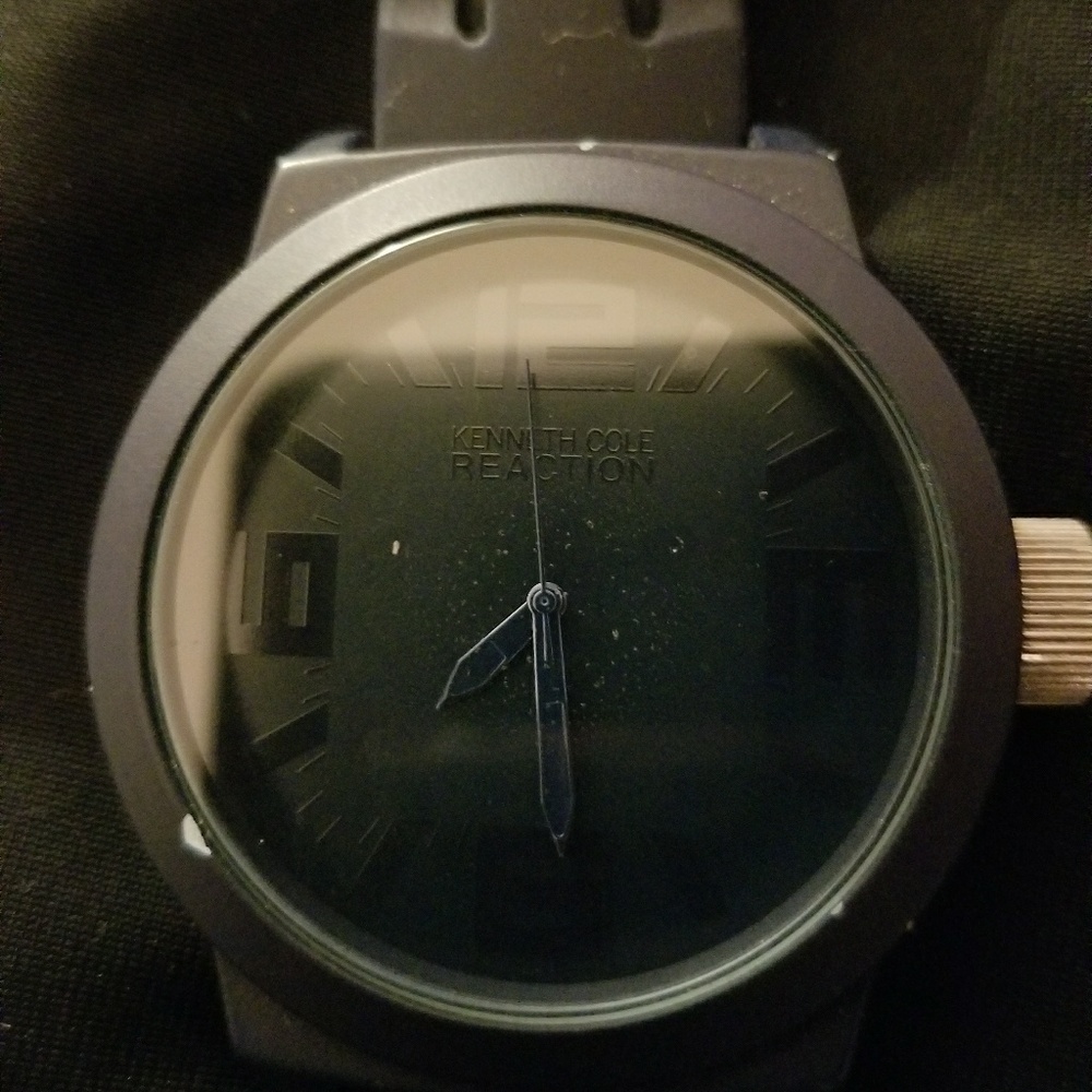 Authentic Kenneth Cole Reaction Blue Faced Watch